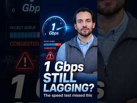 1 Gbps and Still Lagging? Here’s What Your Speed Test Misses