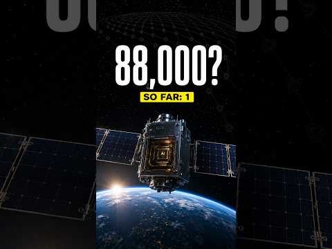 88,000 AI Satellites? The Evidence Starts With One